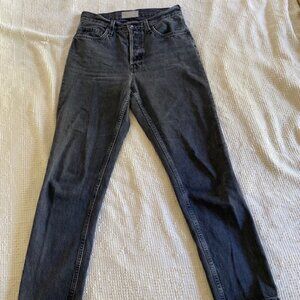 Everlane 90's Cheeky Jean - Size 27 Dark Gray
